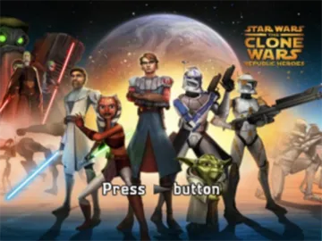 Star Wars - The Clone Wars - Republic Heroes screen shot title